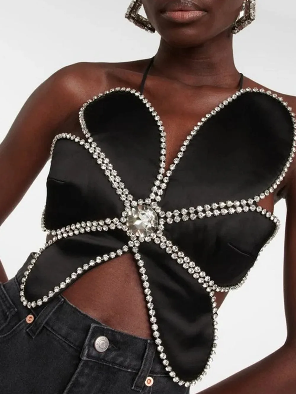 Auriel Diamond Off Shoulder Top