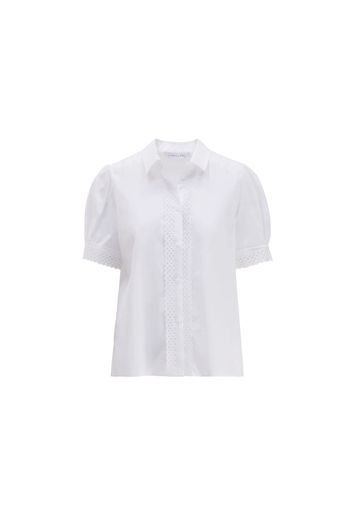 Capri Blouse - White