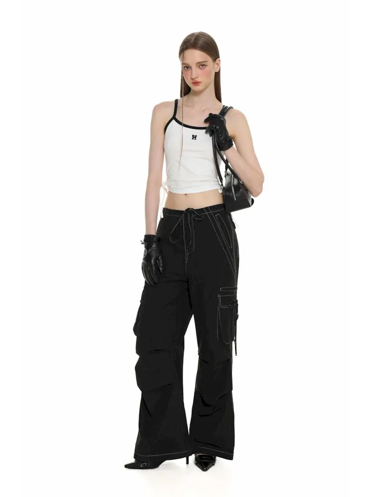 Halter Undershirt Slim Slim Sleeveless Tops【s0000008647】