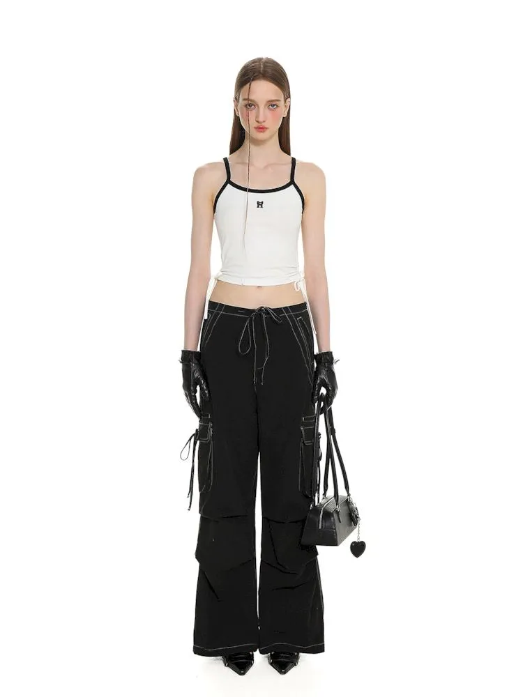Halter Undershirt Slim Slim Sleeveless Tops【s0000008647】