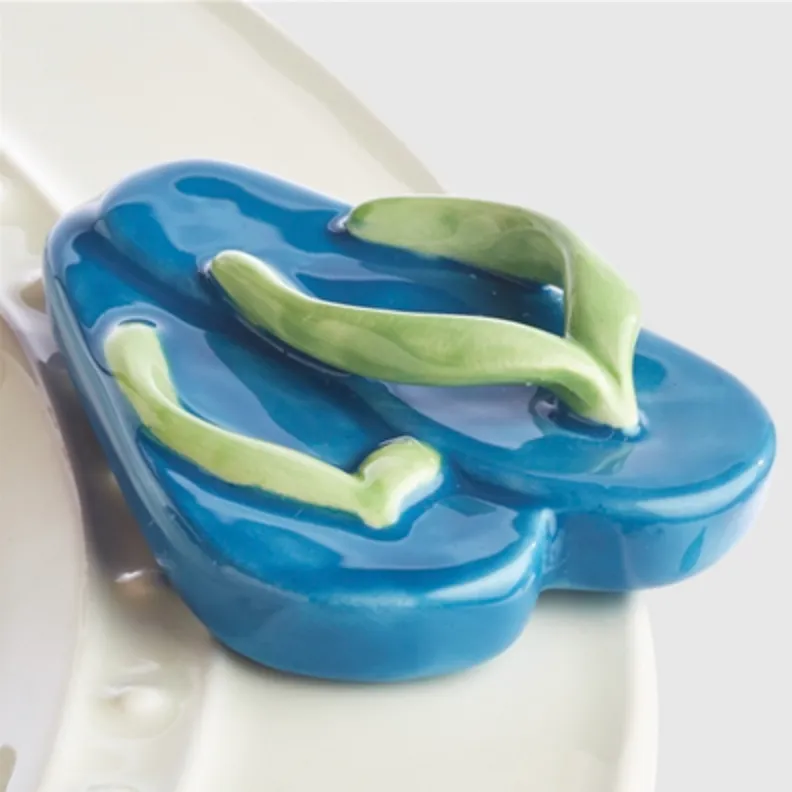 Nora Fleming Mini - Flip Flops