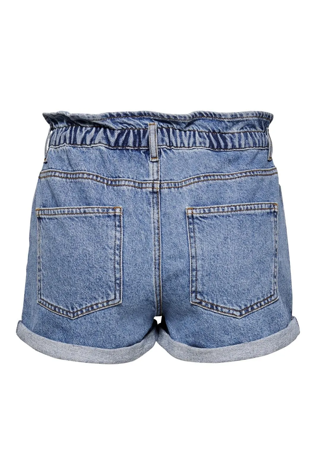 Only - Onlcuba Paperbag Shorts - 3316100 Medium Blue Denim
