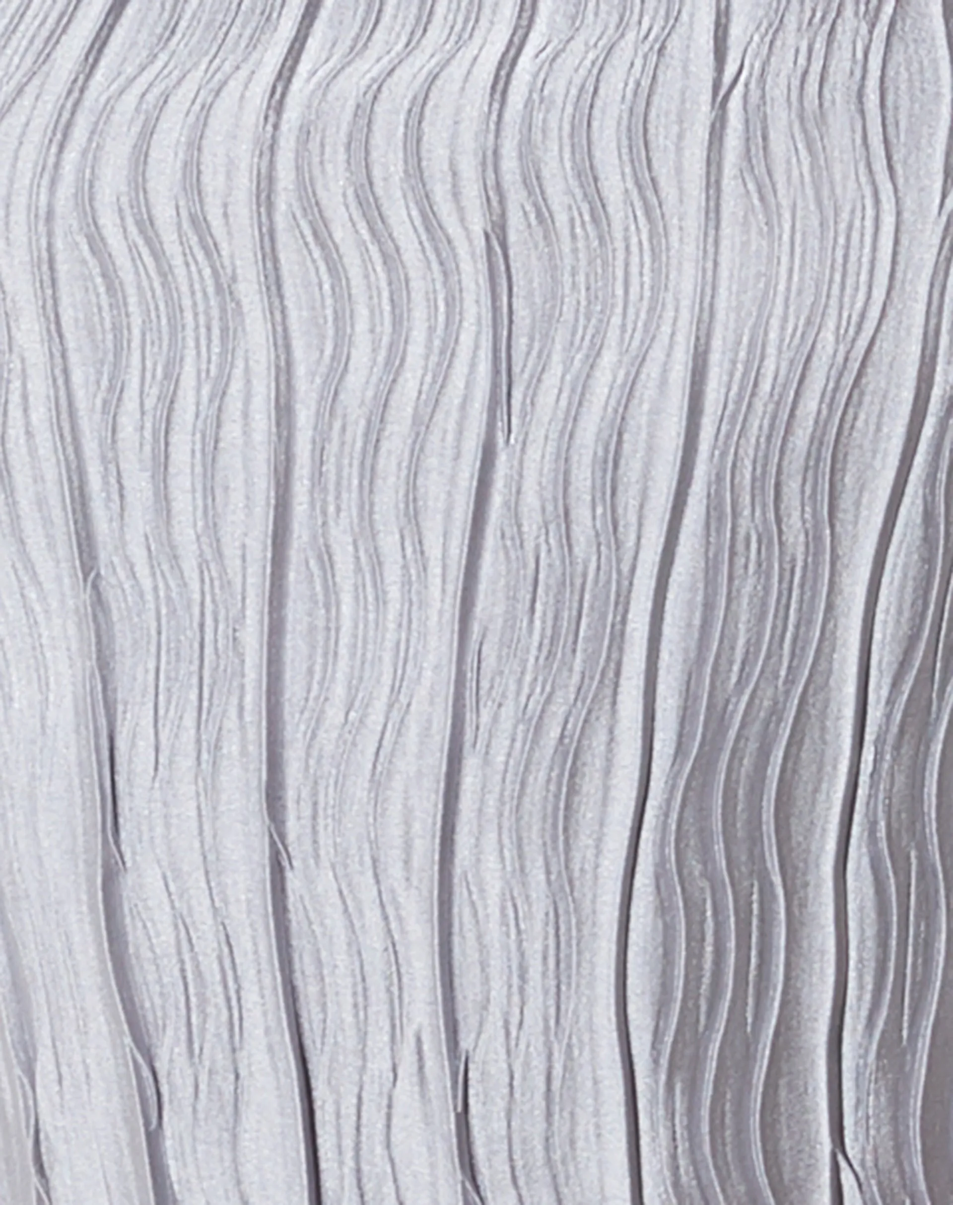 Petar Crop Top in Crinkle Silver