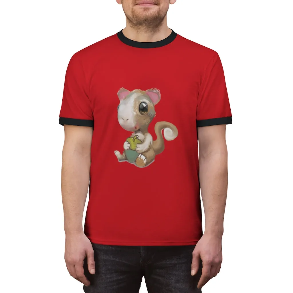 Squirrel Unisex Ringer Tee