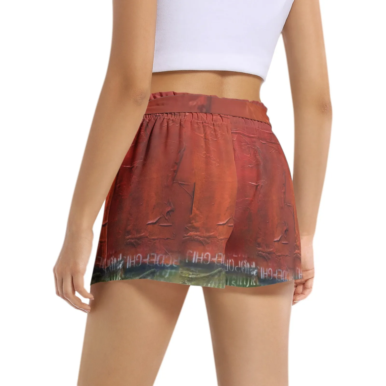 Twilight lover Women's Belted Short