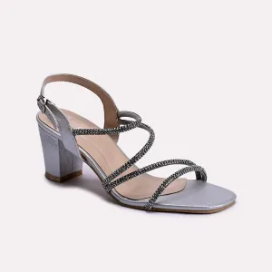 Zena Silver Bridal Sandals 0421216